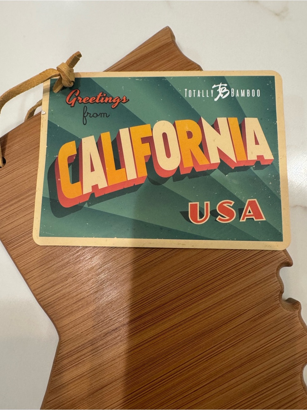 BAMBOO California cutting board or serving board. - Picture 3 of 4